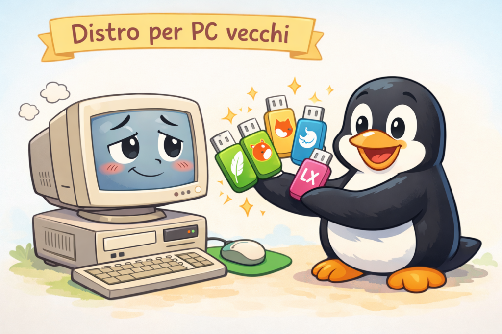 Quale distro Linux scegliere per un PC vecchio